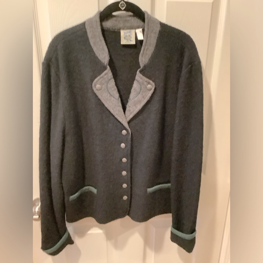 German Jacket Beautifully designed Bavarian wool jacket purchased in Germany